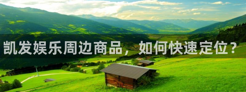 永盈welcome集团股票：凯发娱乐周边商品，如何快速定位？
